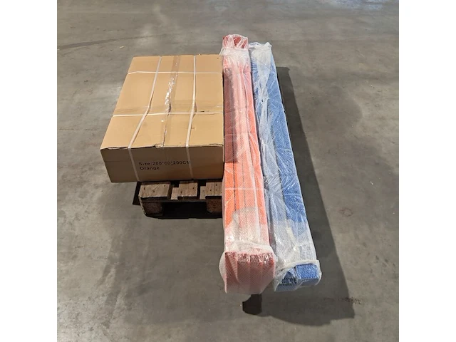 Magazijnstelling | 200 x 200 x 60cm, blauw / oranje, 2026 - afbeelding 3 van  4