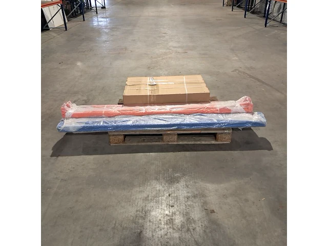 Magazijnstelling 200 x 200 x 60cm, stelling, blauw / oranje, 2026 - afbeelding 2 van  4