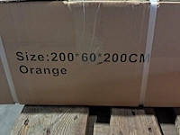 Magazijnstelling 200 x 200 x 60cm, stelling, blauw / oranje, 2026 - afbeelding 4 van  4