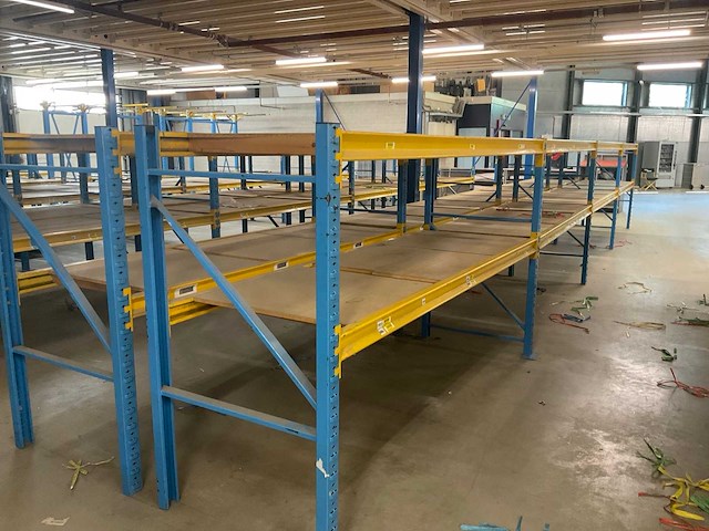 Magazijnstelling 44 secties 2800x900x1650 mm - afbeelding 8 van  10