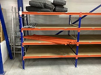 Magazijnstelling / legbordstelling incl. inhoud - afbeelding 2 van  6