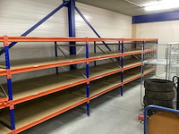 Magazijnstelling / legbordstelling incl. inhoud - afbeelding 3 van  6
