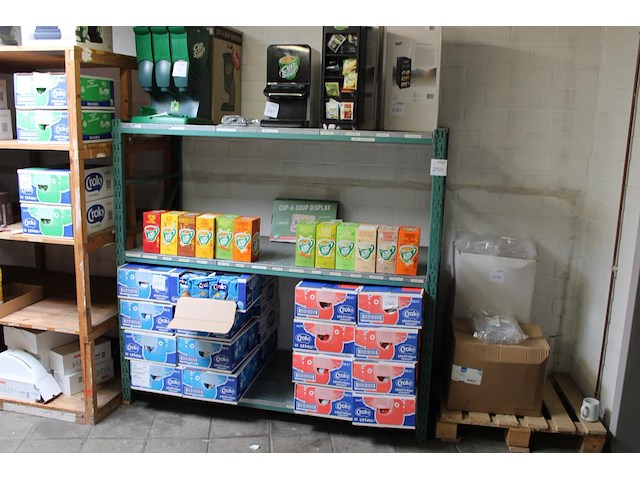 Magazijnstelling met afmeting 165 x 70 x 152 cm. - afbeelding 1 van  3