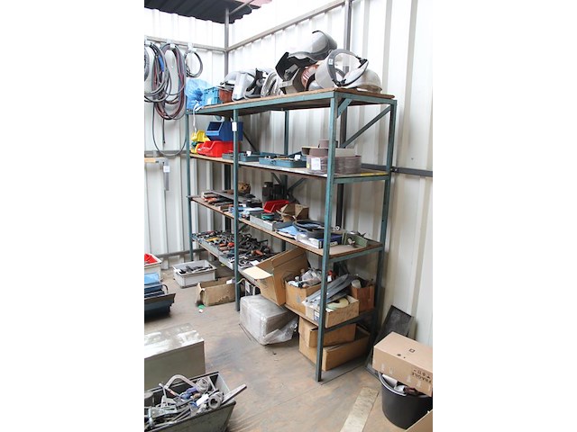 Magazijnstelling met afmeting 250 x 56 x 190 cm. let op: exclusief inhoud, ophalen na 13.00u en stelling st... - afbeelding 2 van  2
