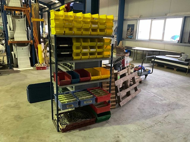 Magazijnstelling met bakken - afbeelding 3 van  3