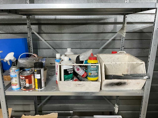 Magazijnstelling met inhoud (4x) - afbeelding 14 van  17