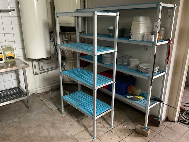 Magazijnstelling met inhoud (4x) - afbeelding 8 van  12