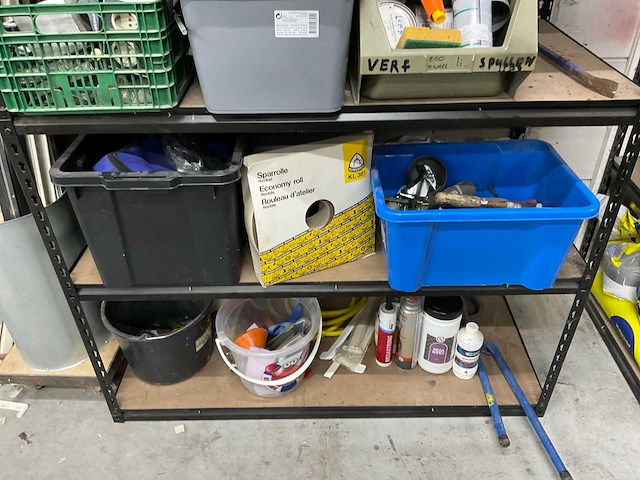 Magazijnstelling met inhoud - afbeelding 5 van  7