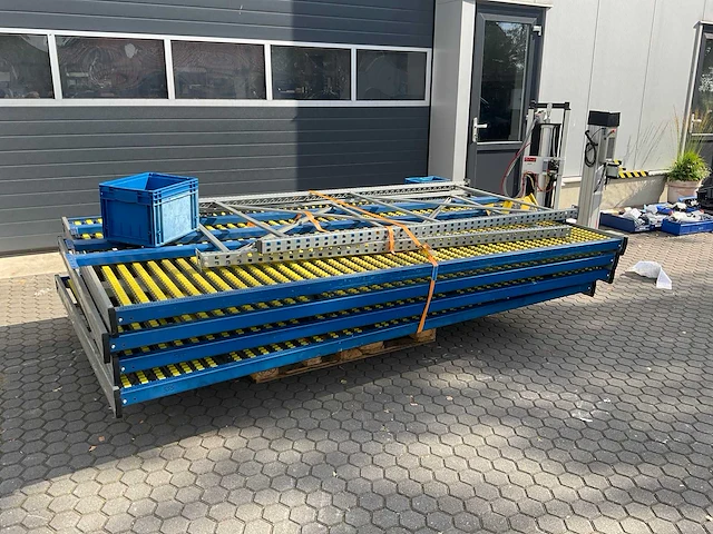 Magazijnstelling met rollenbaan - afbeelding 2 van  7