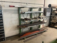 Magazijnstelling met rvs - afbeelding 2 van  4