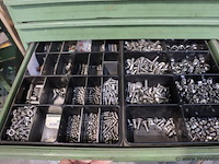 Magazijnstelling v.v. laden incl. bevestigingsmateriaal o.a. ringen, bouten & moeren - afbeelding 3 van  18