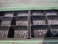 Magazijnstelling v.v. laden incl. bevestigingsmateriaal o.a. ringen, bouten & moeren - afbeelding 4 van  8