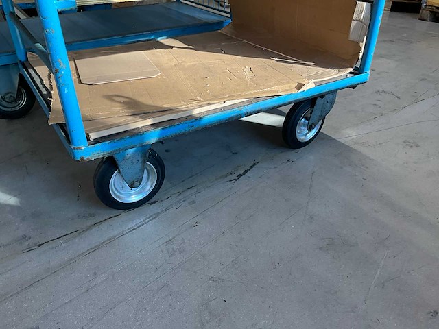 Magazijnwagen 110x80x180cm v.v. 5 etages - afbeelding 4 van  4
