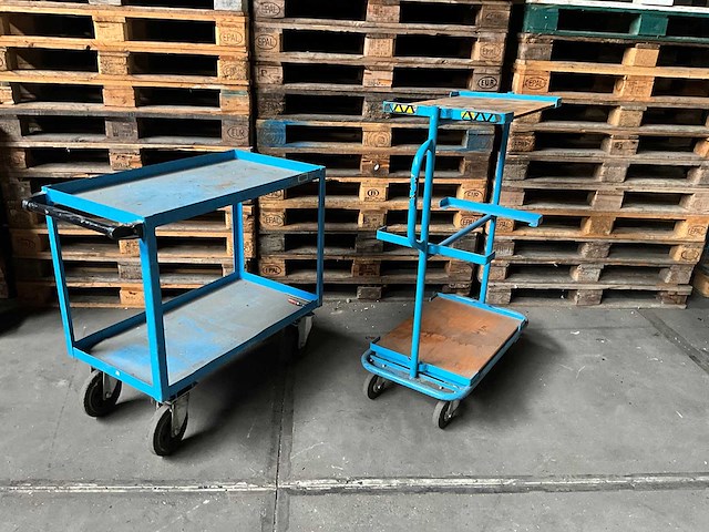 Magazijnwagen (2x) - afbeelding 1 van  3