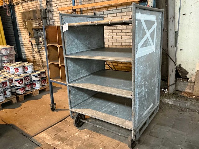 Magazijnwagen (2x) - afbeelding 1 van  4
