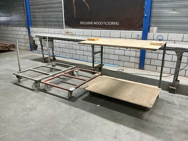 Magazijnwagen (3x) - afbeelding 1 van  5