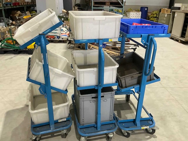 Magazijnwagen (3x) - afbeelding 2 van  5