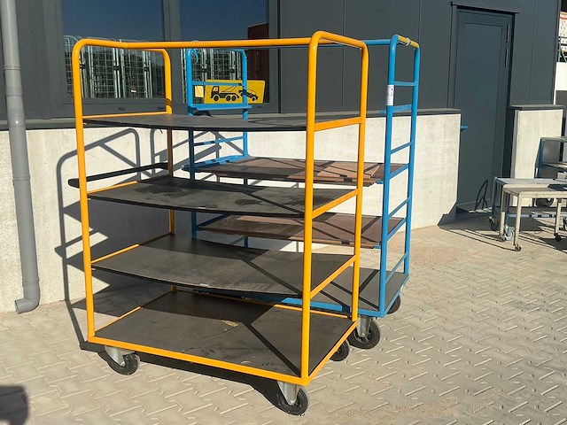 Magazijnwagen (4x) - afbeelding 1 van  6