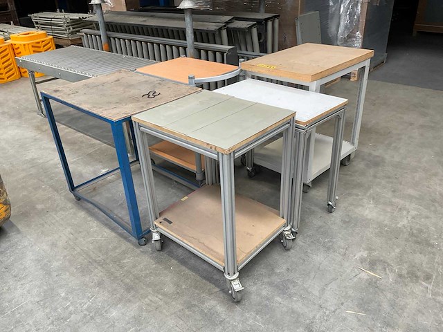 Magazijnwagen (5x) - afbeelding 1 van  6
