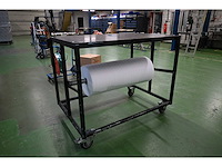 Magazijnwagen met folierolhouder - afbeelding 2 van  4