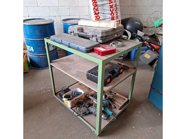 Magazijnwagen met inhoud - afbeelding 5 van  12