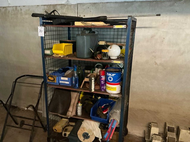 Magazijnwagen met inhoud - afbeelding 3 van  12