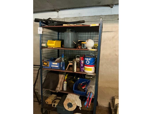 Magazijnwagen met inhoud - afbeelding 5 van  12
