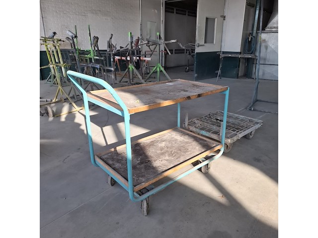 Magazijnwagen met transporthondje - afbeelding 3 van  4