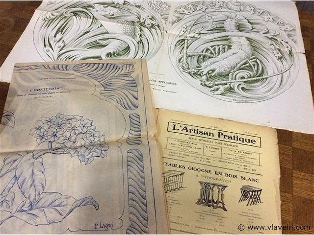 Magazine l' artisan. 1908 - afbeelding 3 van  7