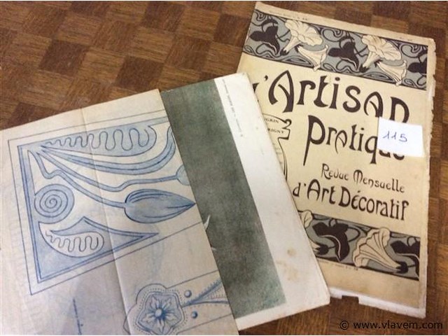 Magazine l' artisan. 1908 - afbeelding 1 van  4