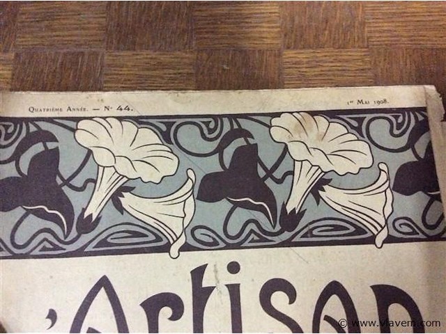 Magazine l' artisan. 1908 - afbeelding 2 van  4