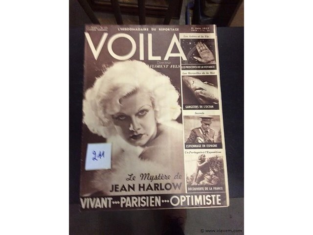 Magazine : voila - afbeelding 1 van  4