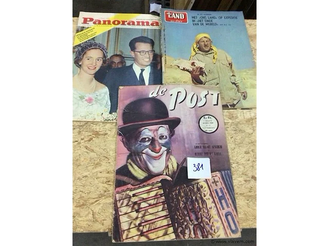 Magazines 3st j' 50-60. - afbeelding 1 van  2