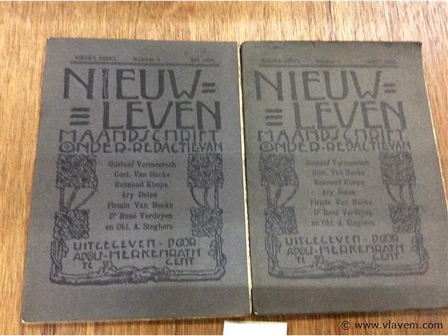 Magazines nieuw leven 1908 2st - afbeelding 1 van  4