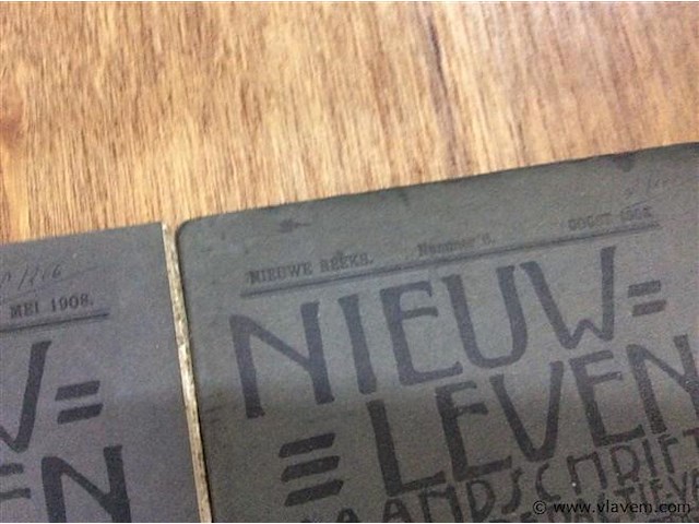 Magazines nieuw leven 1908 2st - afbeelding 2 van  4