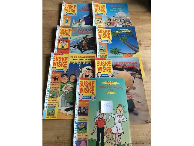 Magazines suske & wiske 7stuks - afbeelding 1 van  2