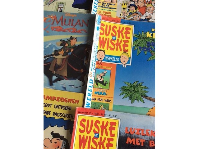 Magazines suske & wiske 7stuks - afbeelding 2 van  2
