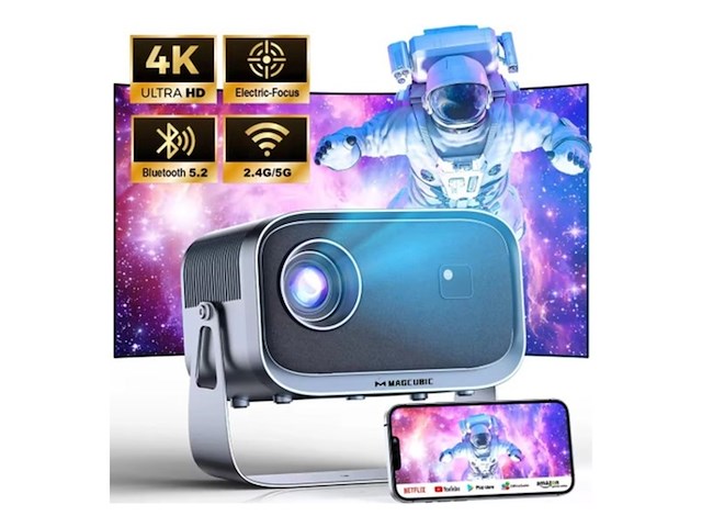 Magcubic smart beamer zilver - afbeelding 1 van  3