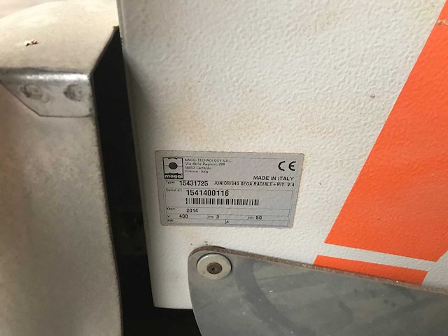 Maggi - 2014 - junior 640 - afkortcirkelzaagmachine - afbeelding 5 van  6