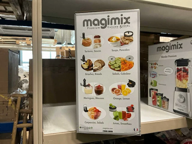 Magimix cs5200xl premium chrome cuisine 5200xl - afbeelding 5 van  7