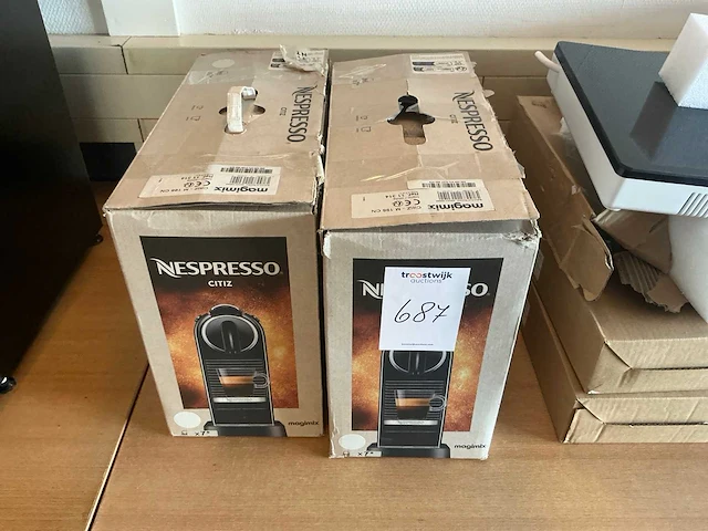 Magimix nespresso citiz koffie apparaat (2x) - afbeelding 2 van  5