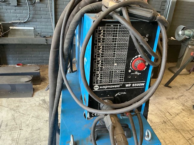 Magma mekatronik rs500mw mig lasapparaat watergekoeld - afbeelding 12 van  13