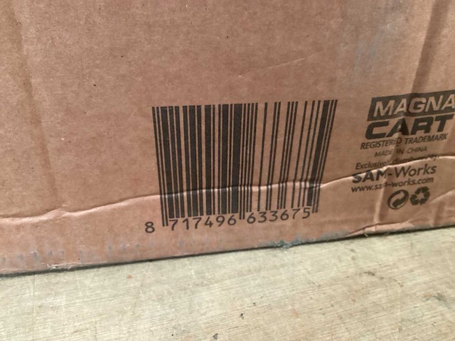 Magnacart mch5 aluminium steekwagen, max 120 kg - afbeelding 3 van  4