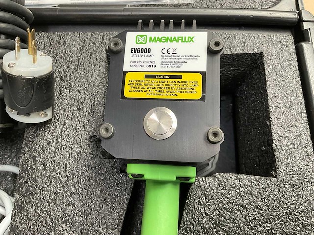 Magnaflux ev6000 led uv lamp - afbeelding 3 van  4