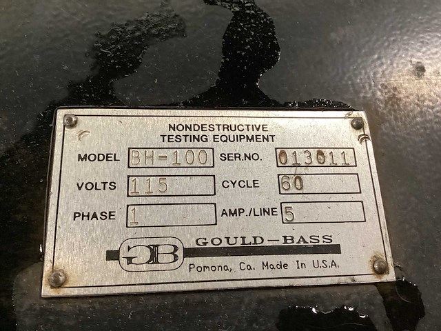 Magne-tech gb 3509a-01 testmachine - afbeelding 3 van  5