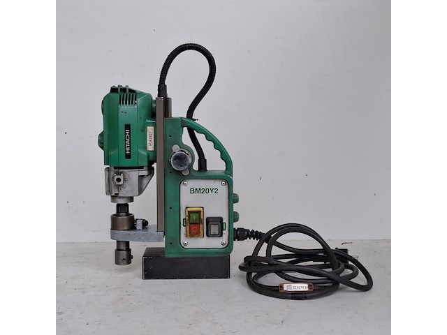 Magneetboor/freesmachine 32mm 230v 1700w hitachi, bm20y2, bouwjaar 2016 - afbeelding 1 van  10
