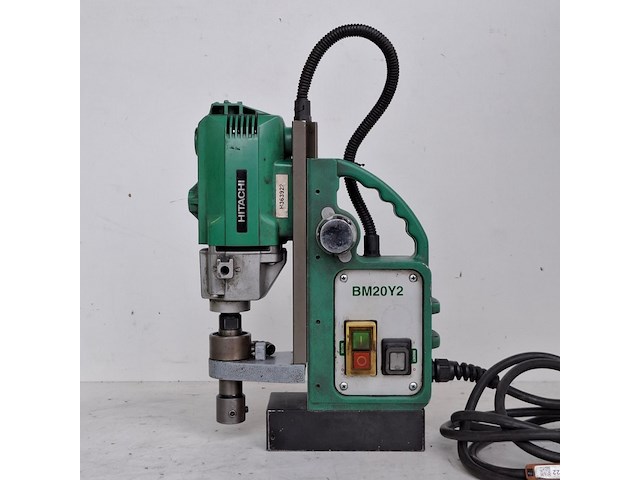Magneetboor/freesmachine 32mm 230v 1700w hitachi, bm20y2, bouwjaar 2016 - afbeelding 4 van  10