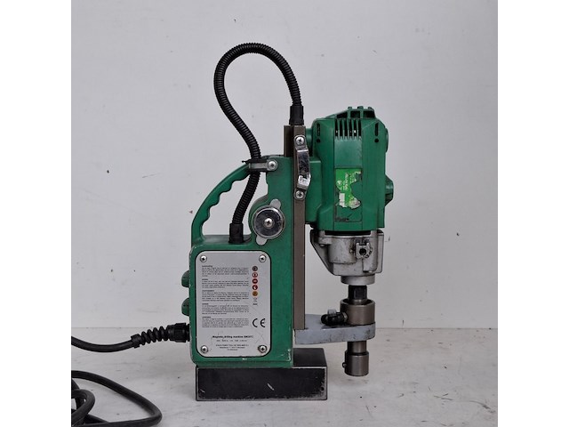 Magneetboor/freesmachine 32mm 230v 1700w hitachi, bm20y2, bouwjaar 2016 - afbeelding 9 van  10