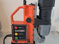Magneetboor/freesmachine 32mm 230v 1700w magtron, mbe50, bouwjaar 2021 - afbeelding 5 van  9