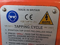 Magneetboor/freesmachine 32mm 230v 1700w magtron, mbe50, bouwjaar 2021 - afbeelding 8 van  9